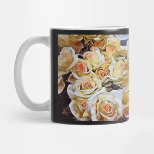 Artistic flower design Mug